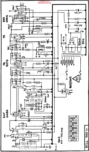Radiobell_540A维修电路原理图.pdf