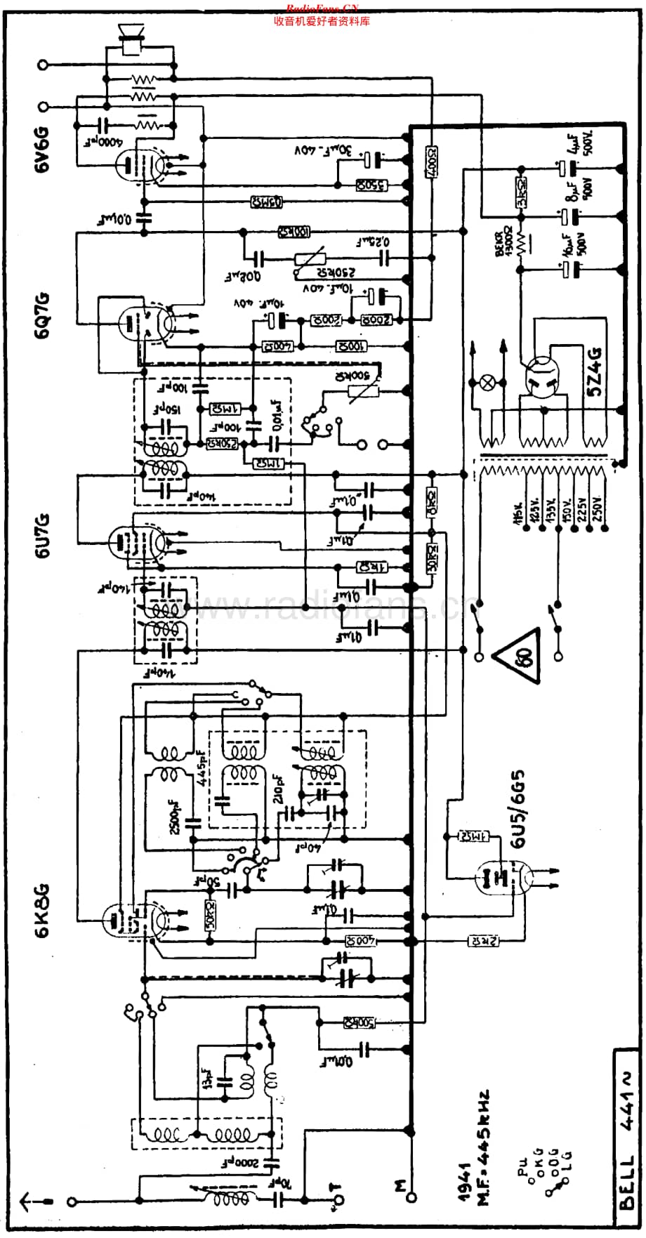 Radiobell_441维修电路原理图.pdf_第1页