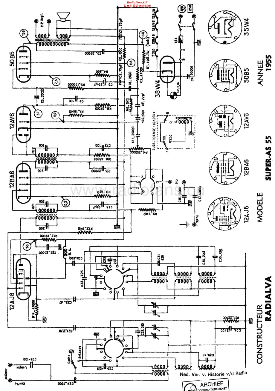 Radialva_SuperAS55维修电路原理图.pdf_第1页