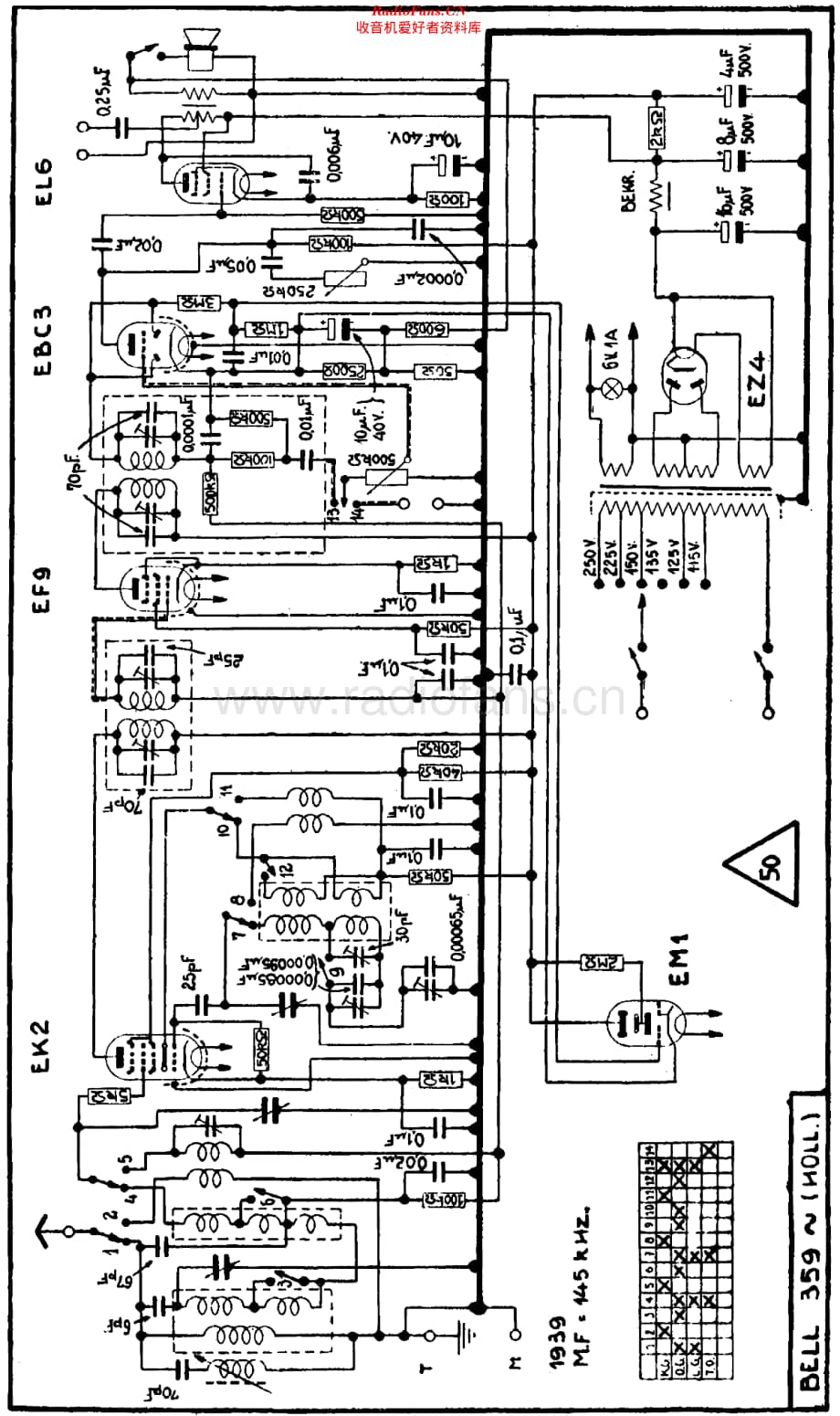 Radiobell_359A维修电路原理图.pdf_第2页