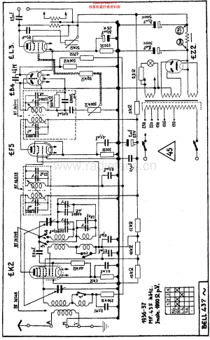 Radiobell_437A维修电路原理图.pdf