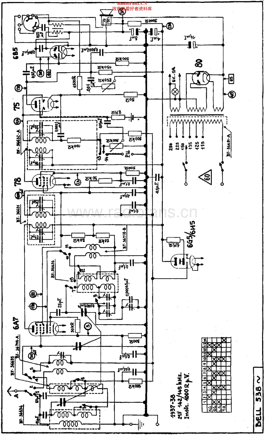 Radiobell_538A维修电路原理图.pdf_第2页
