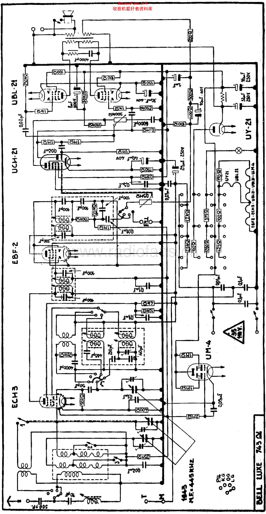 Radiobell_743U维修电路原理图.pdf_第1页