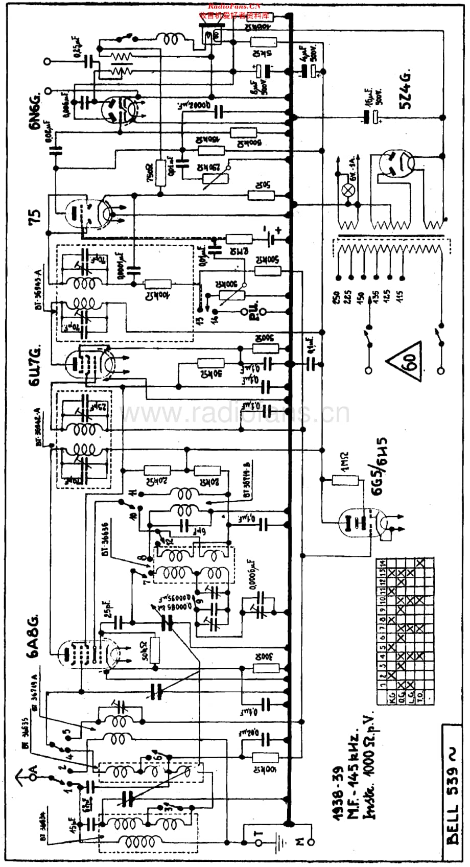 Radiobell_539A维修电路原理图.pdf_第2页