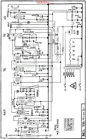 Radiobell_536A维修电路原理图.pdf