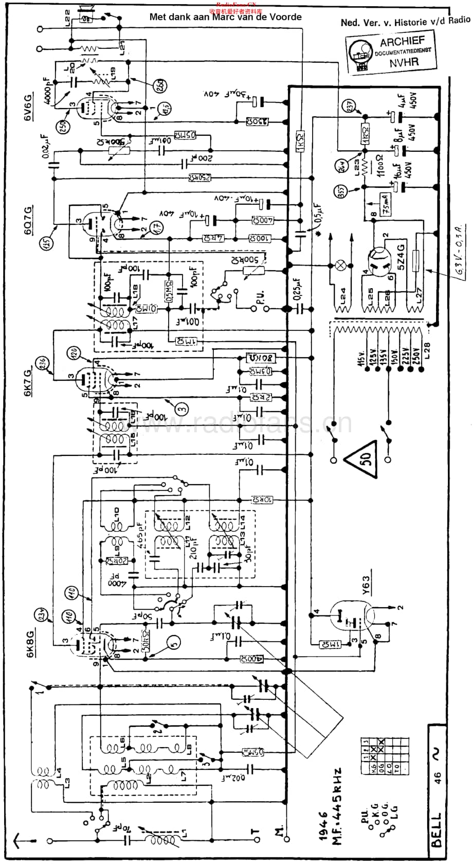 Radiobell_46A维修电路原理图.pdf_第1页