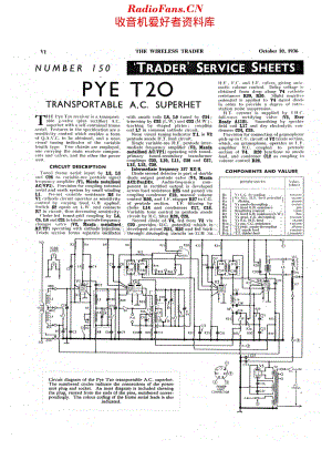 Pye_T20维修电路原理图.pdf