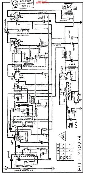 Radiobell_2302A维修电路原理图.pdf
