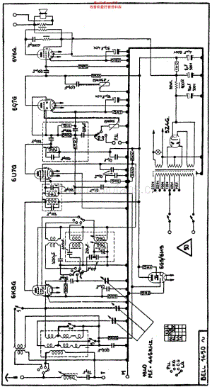Radiobell_1450A维修电路原理图.pdf