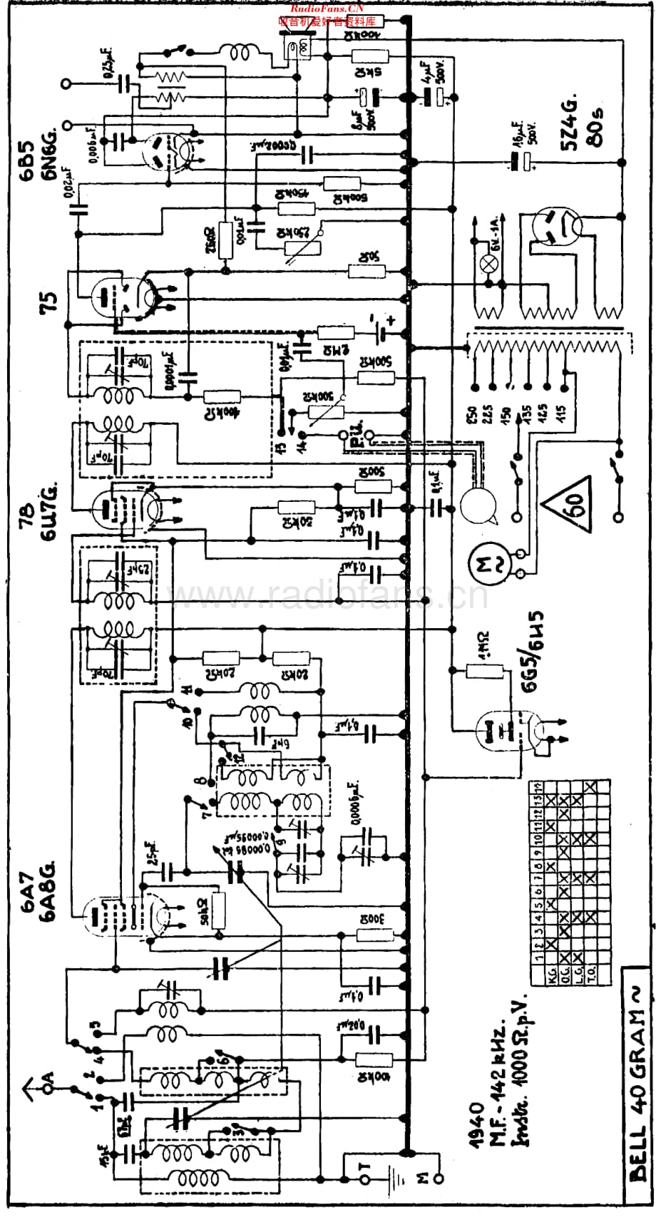Radiobell_40AGram维修电路原理图.pdf_第1页