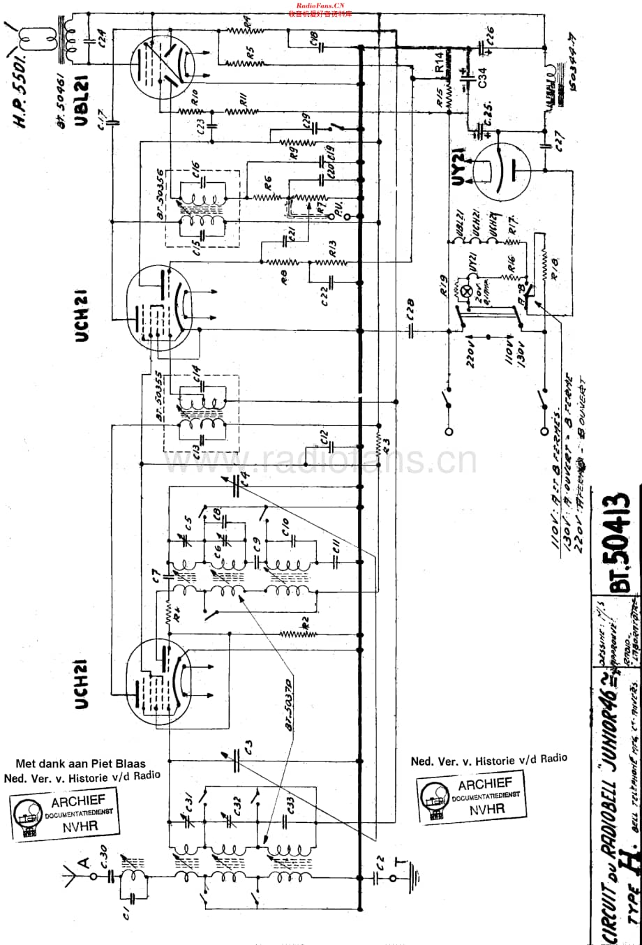Radiobell_46Junior维修电路原理图.pdf_第1页
