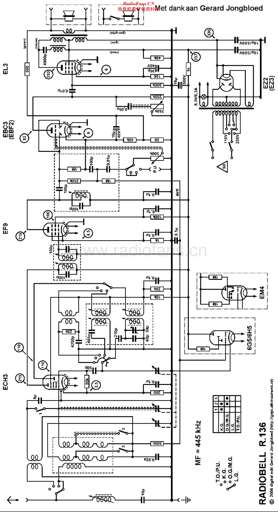 Radiobell_136A维修电路原理图.pdf_第1页