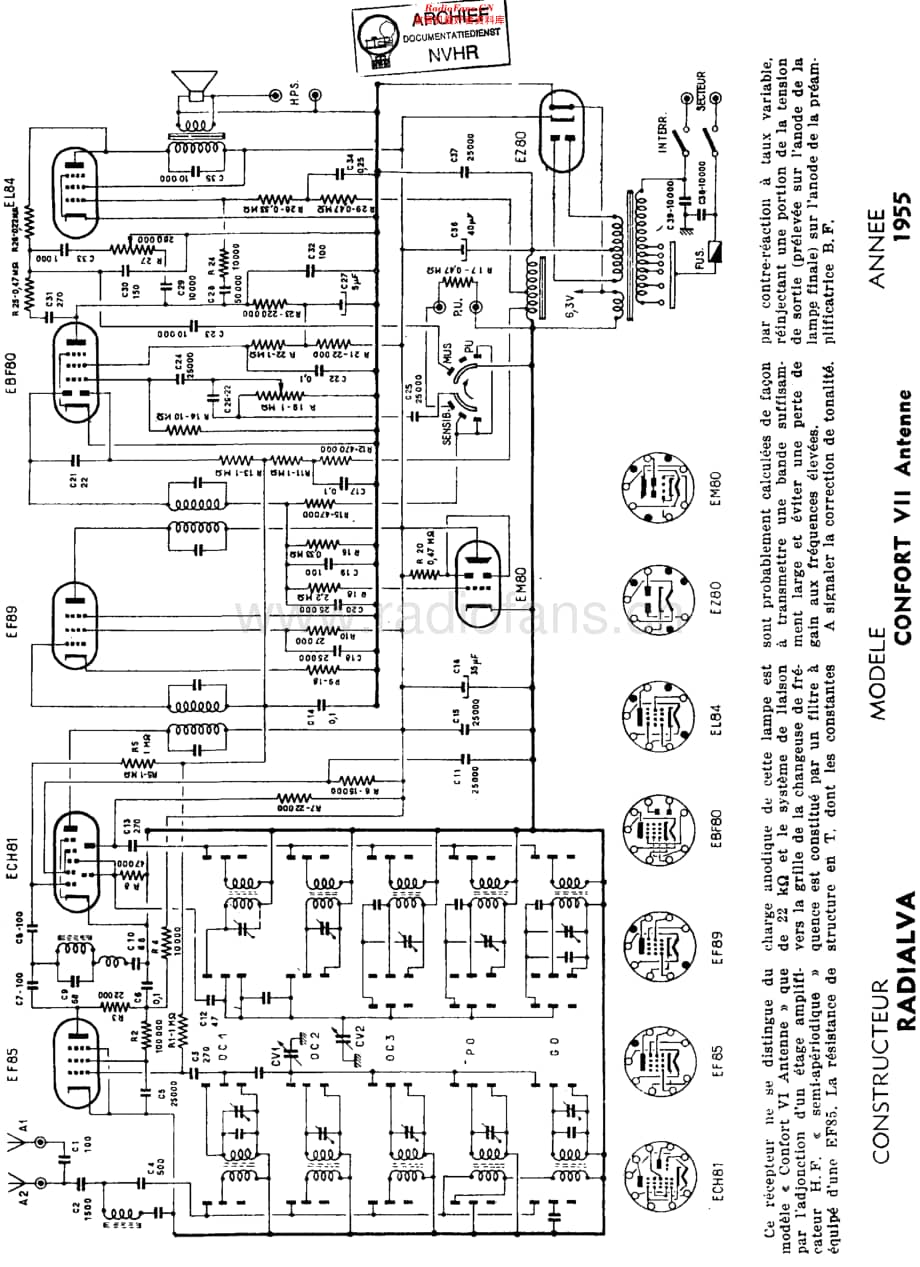 Radialva_ConfortVIIAntenne维修电路原理图.pdf_第1页