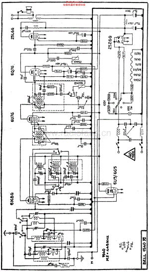 Radiobell_1540U维修电路原理图.pdf