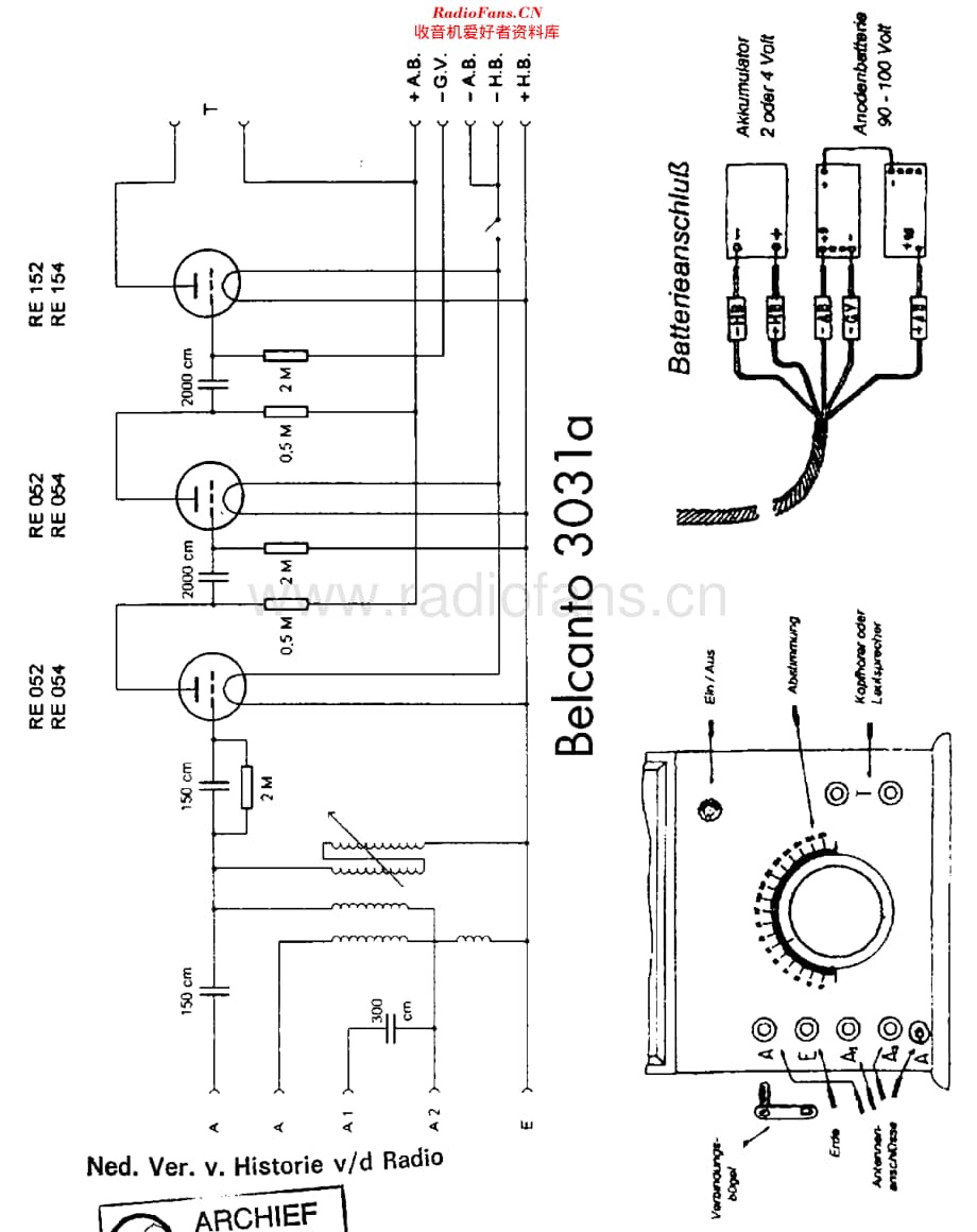 RadioAmato_3031维修电路原理图.pdf_第1页