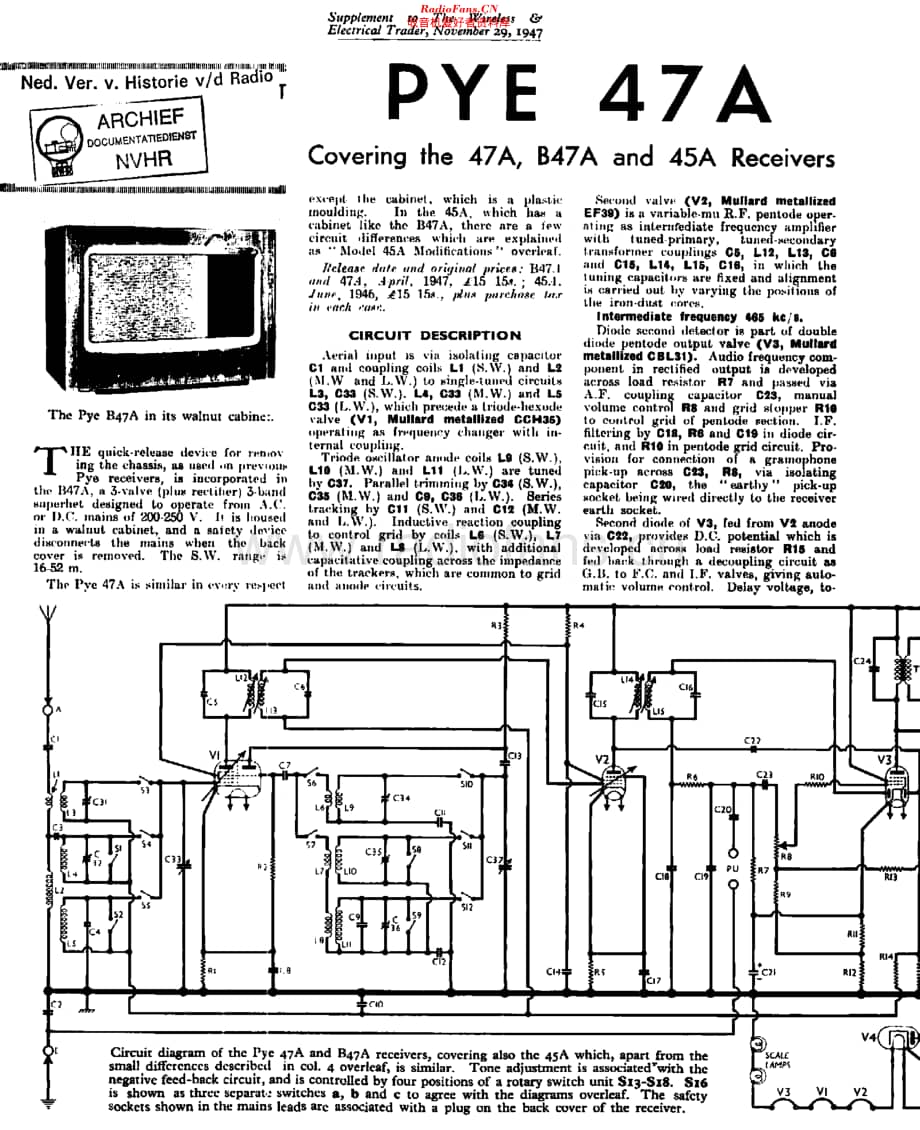 Pye_45A维修电路原理图.pdf_第1页