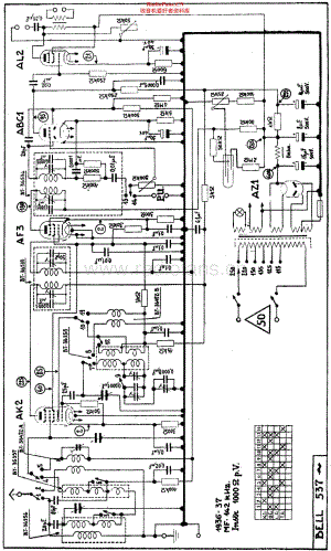 Radiobell_537A维修电路原理图.pdf