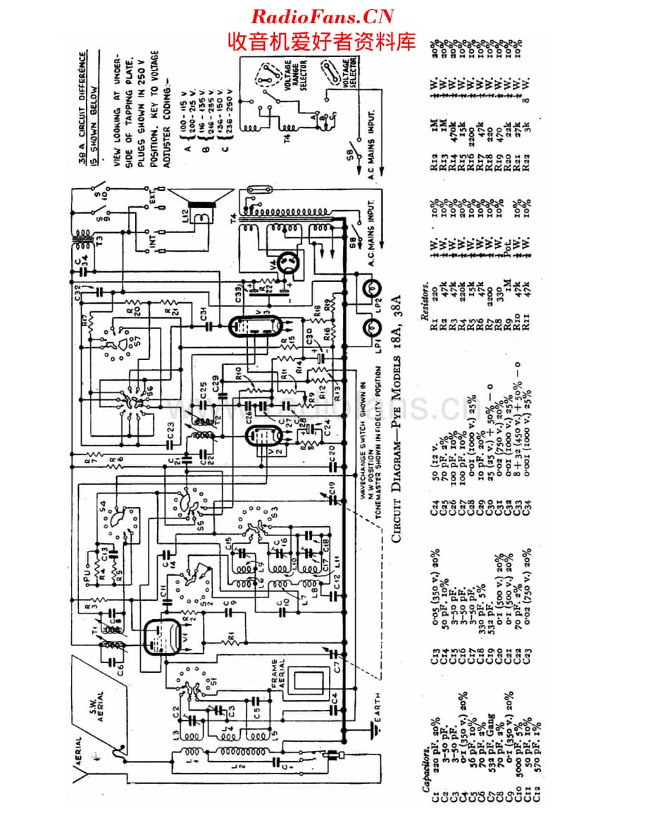 Pye_18A维修电路原理图.pdf_第3页
