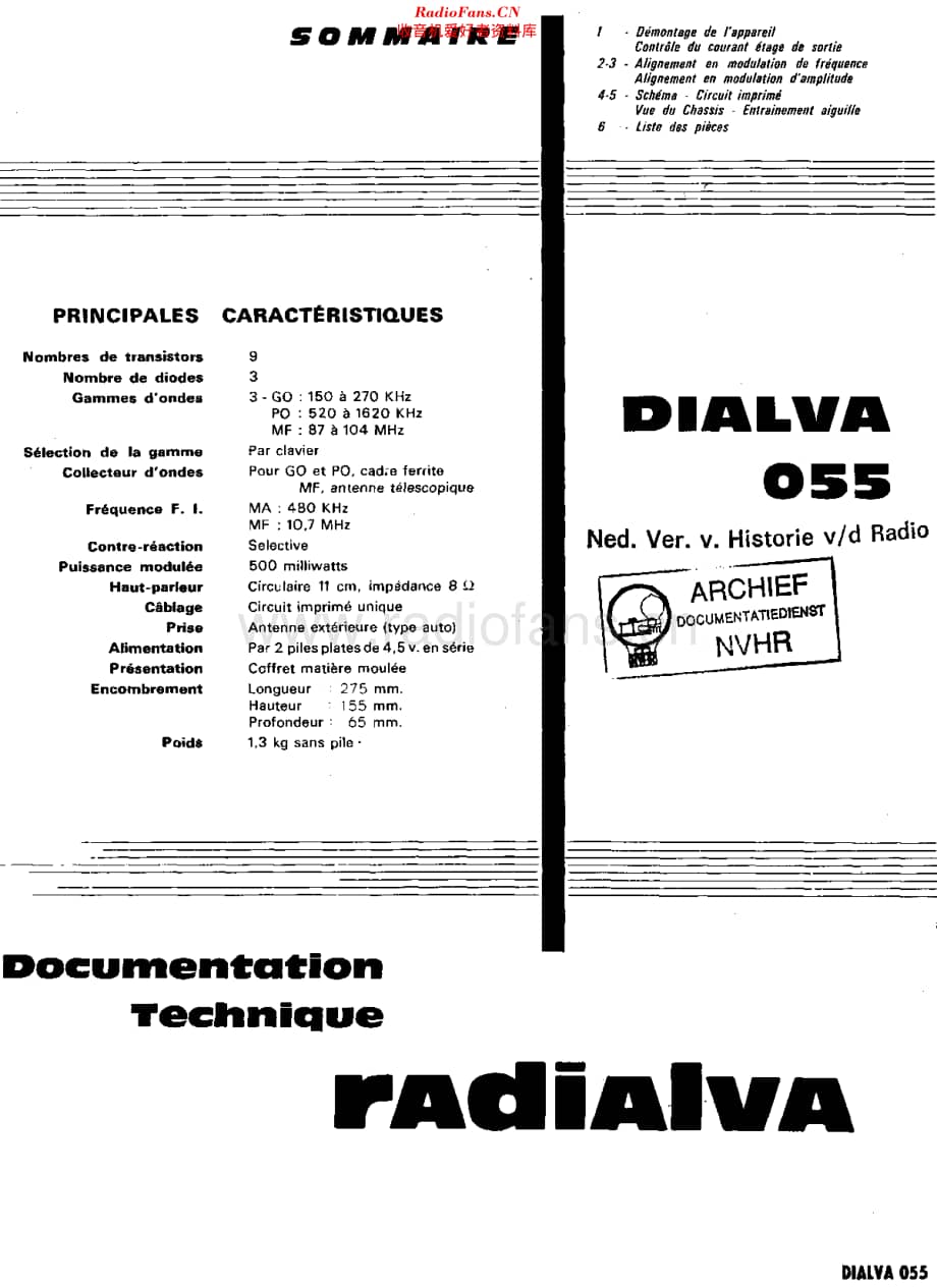 Radialva_Dialva055维修电路原理图.pdf_第1页