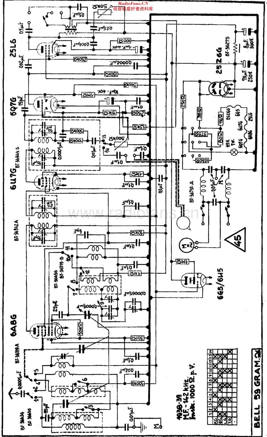 Radiobell_59UGram维修电路原理图.pdf_第1页