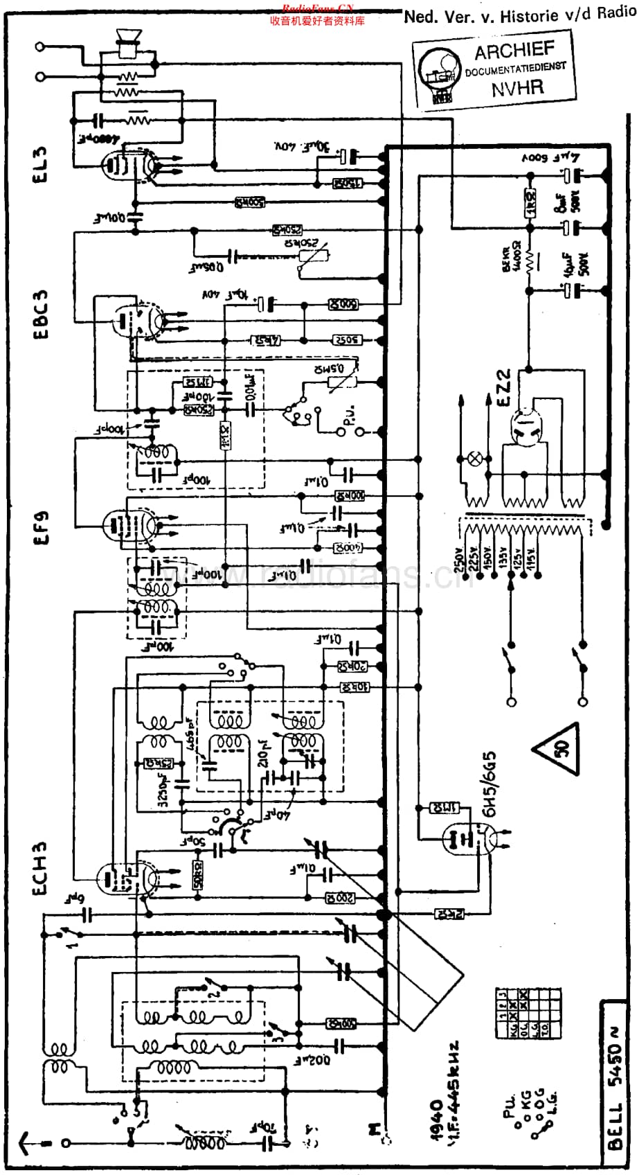Radiobell_5450维修电路原理图.pdf_第1页
