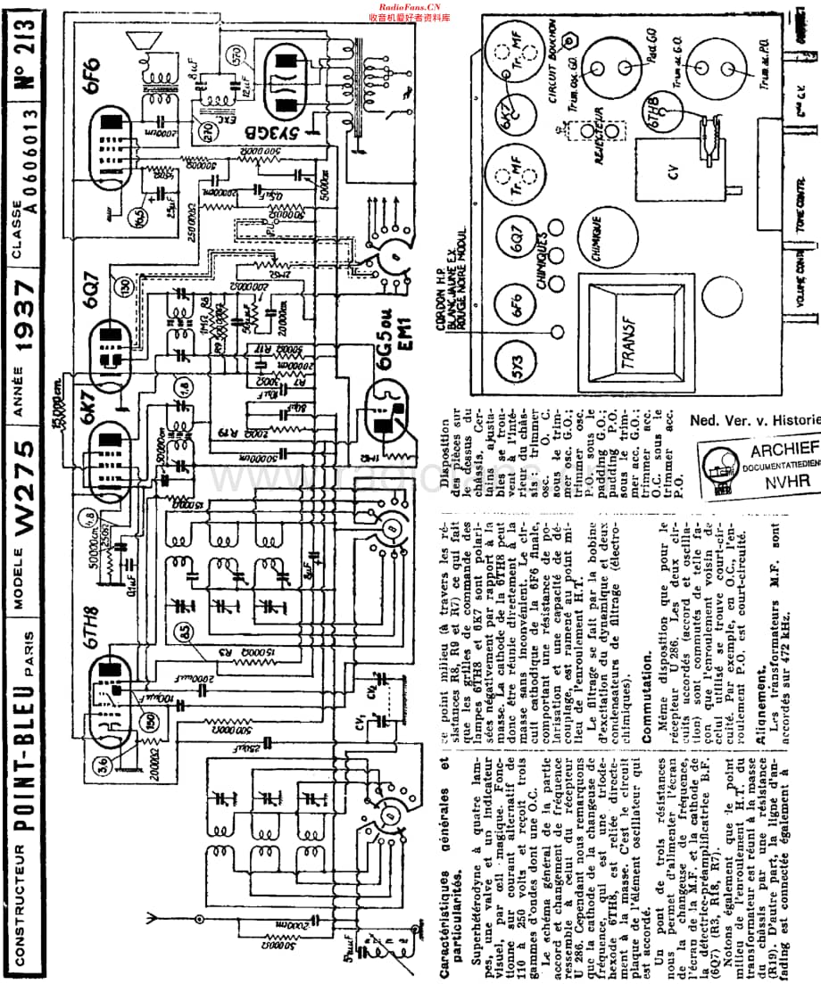 PointBleu_W275维修电路原理图.pdf_第1页