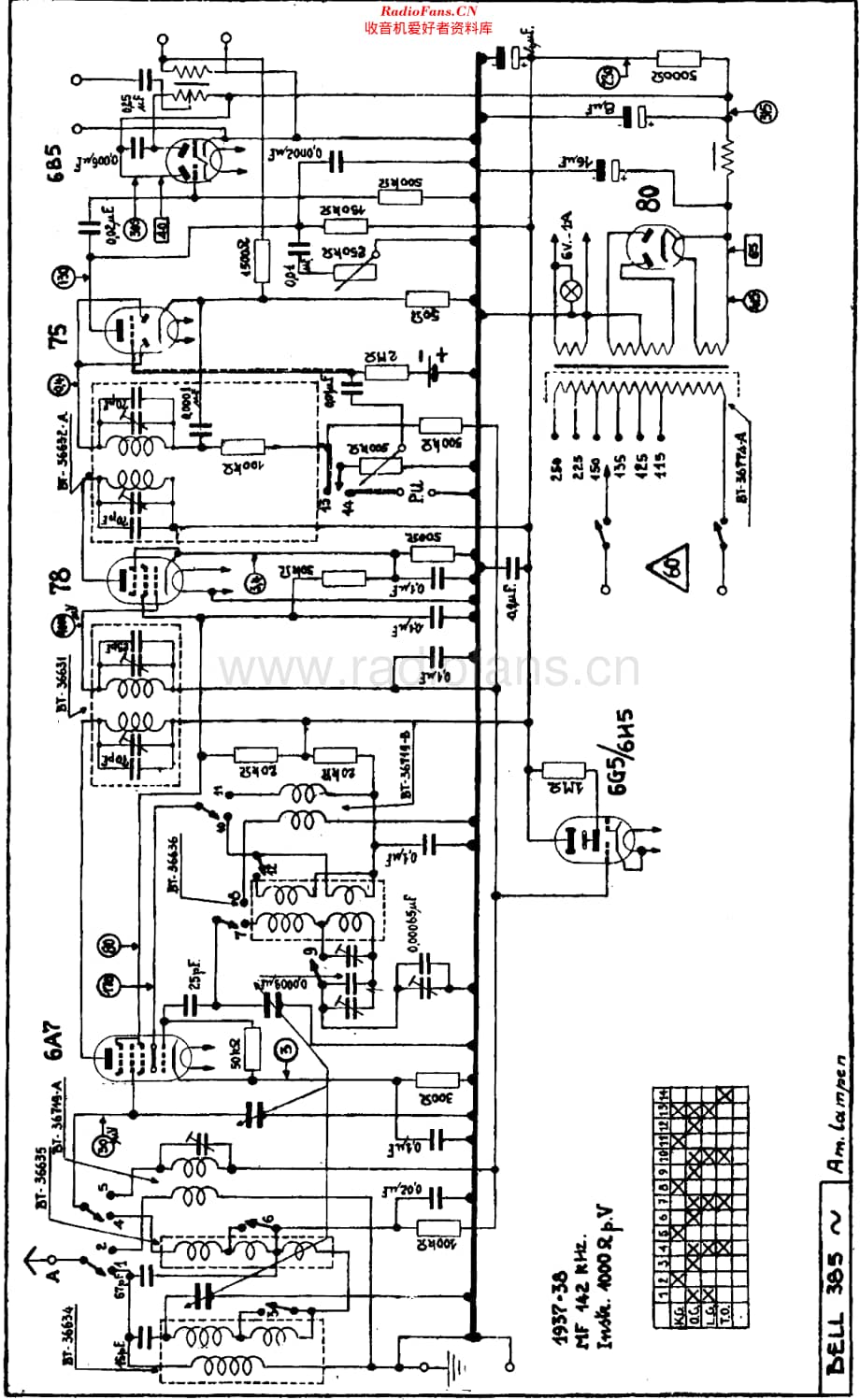 Radiobell_385A维修电路原理图.pdf_第2页