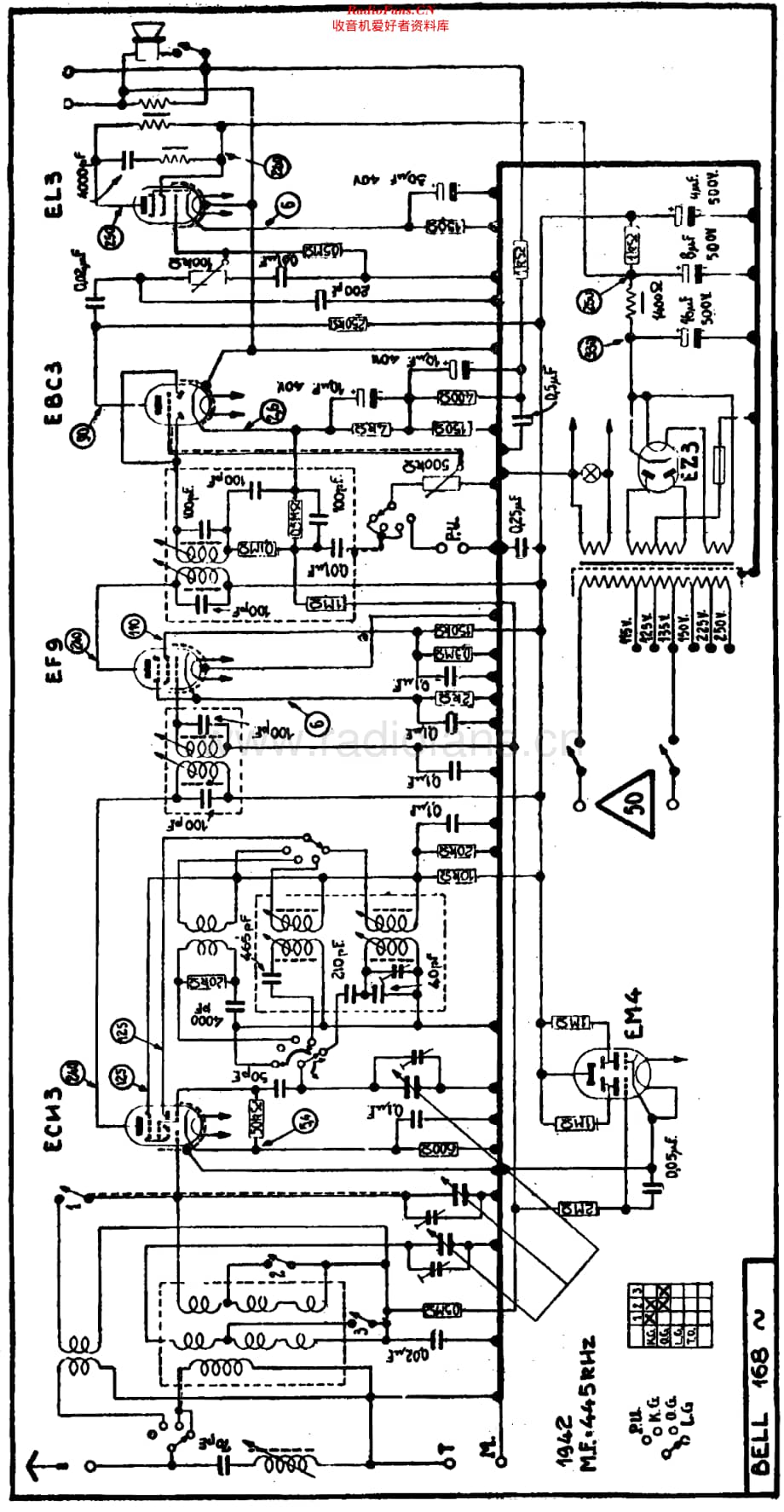 Radiobell_168A维修电路原理图.pdf_第1页
