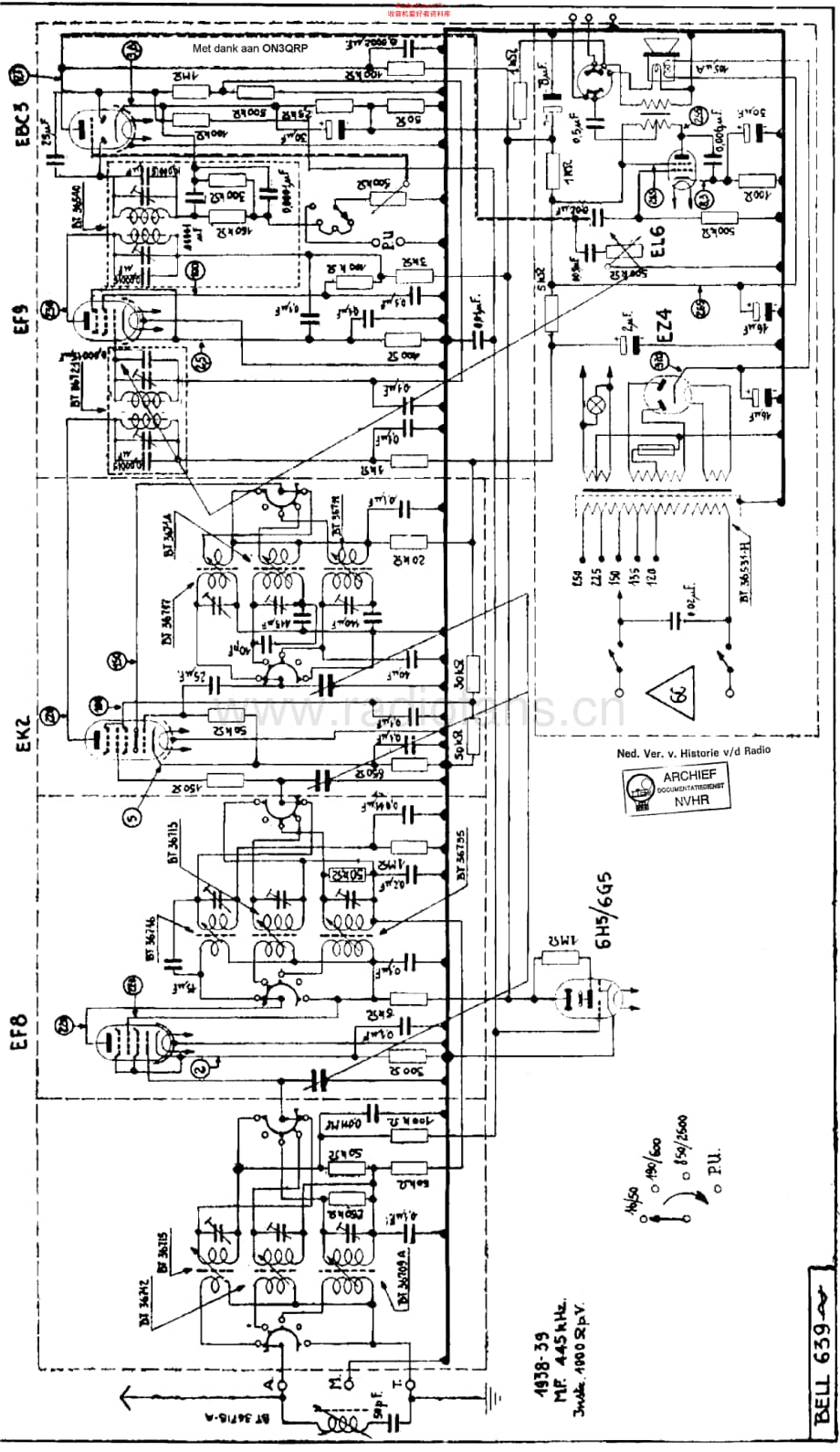 Radiobell_639A维修电路原理图.pdf_第1页