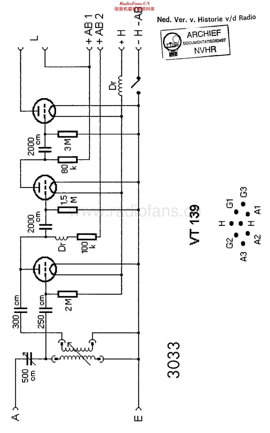 RadioAmato_3033维修电路原理图.pdf_第1页