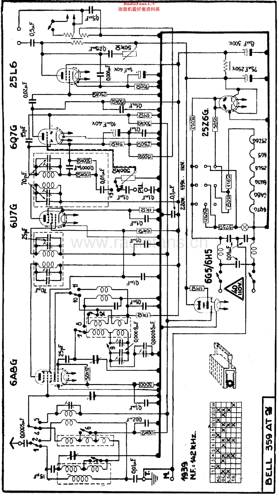 Radiobell_359UT维修电路原理图.pdf_第1页