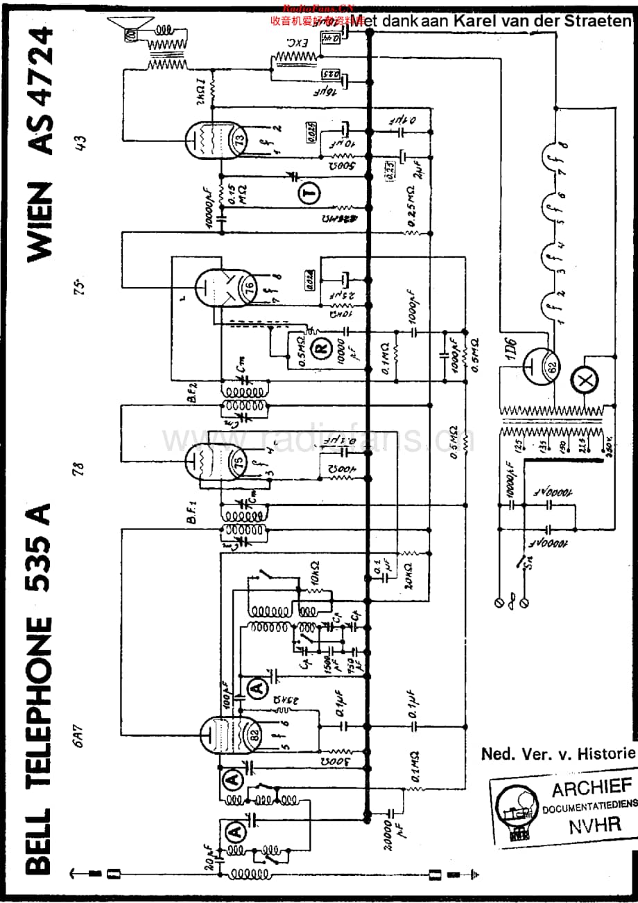 Radiobell_535A维修电路原理图.pdf_第1页