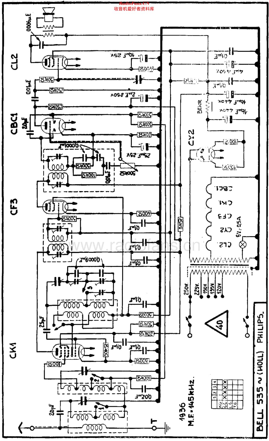 Radiobell_535A维修电路原理图.pdf_第2页