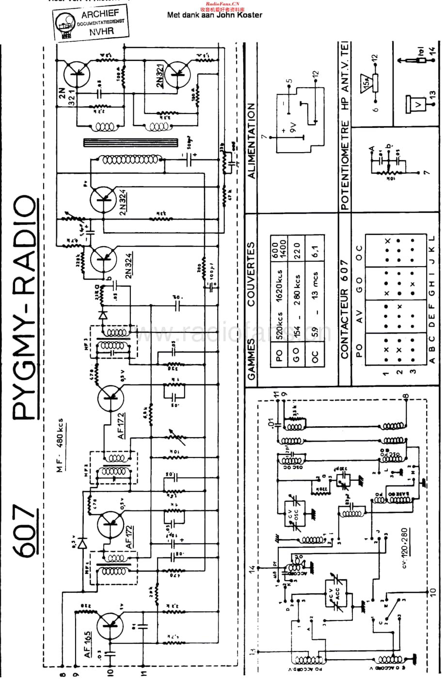 Pygmy_607维修电路原理图.pdf_第1页