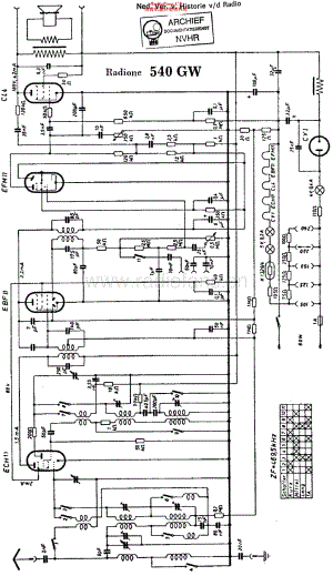 Radione_540GW维修电路原理图.pdf