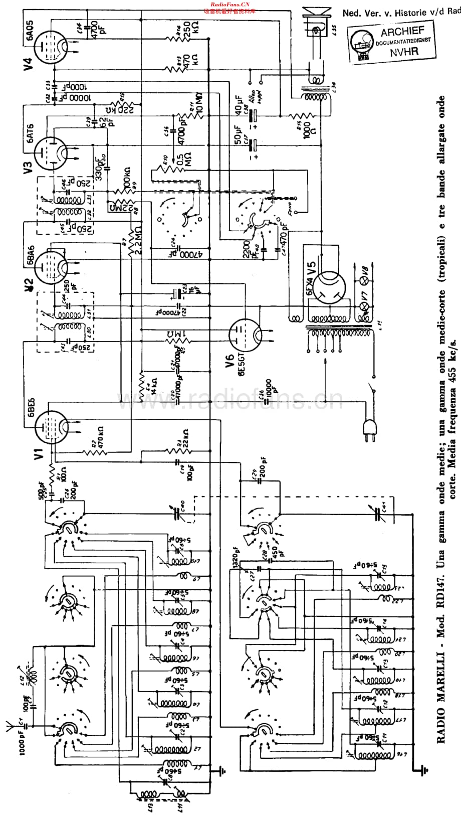 Radiomarelli_RD147维修电路原理图.pdf_第1页