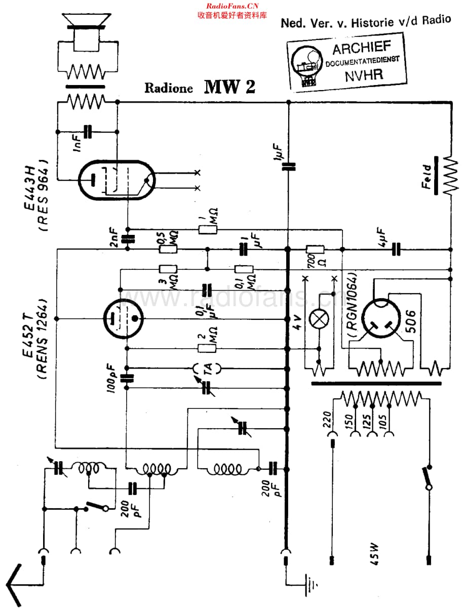 Radione_MW2维修电路原理图.pdf_第1页