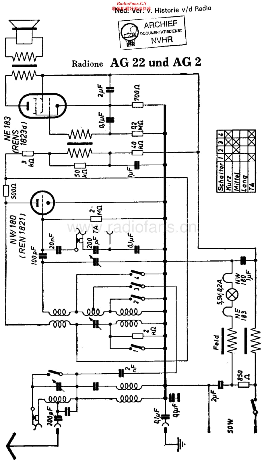 Radione_AG2维修电路原理图.pdf_第1页