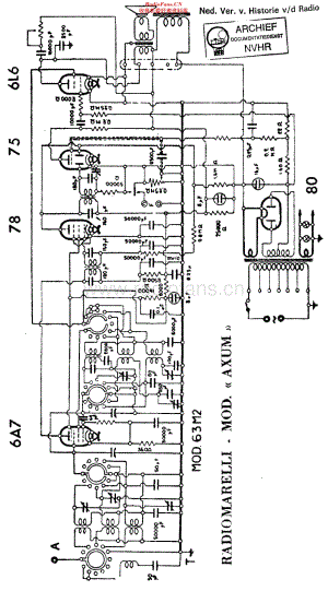 Radiomarelli_63M2维修电路原理图.pdf