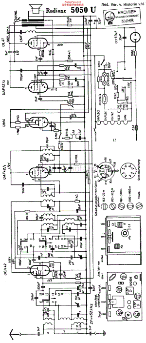 Radione_5050U维修电路原理图.pdf