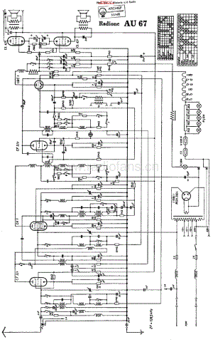Radione_AU67维修电路原理图.pdf