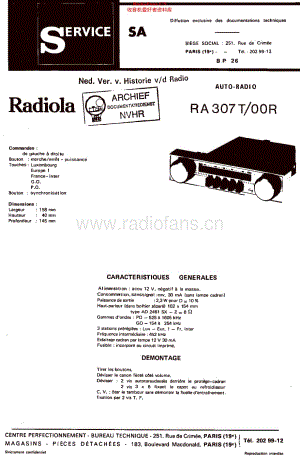 Radiola_RA307T维修电路原理图.pdf