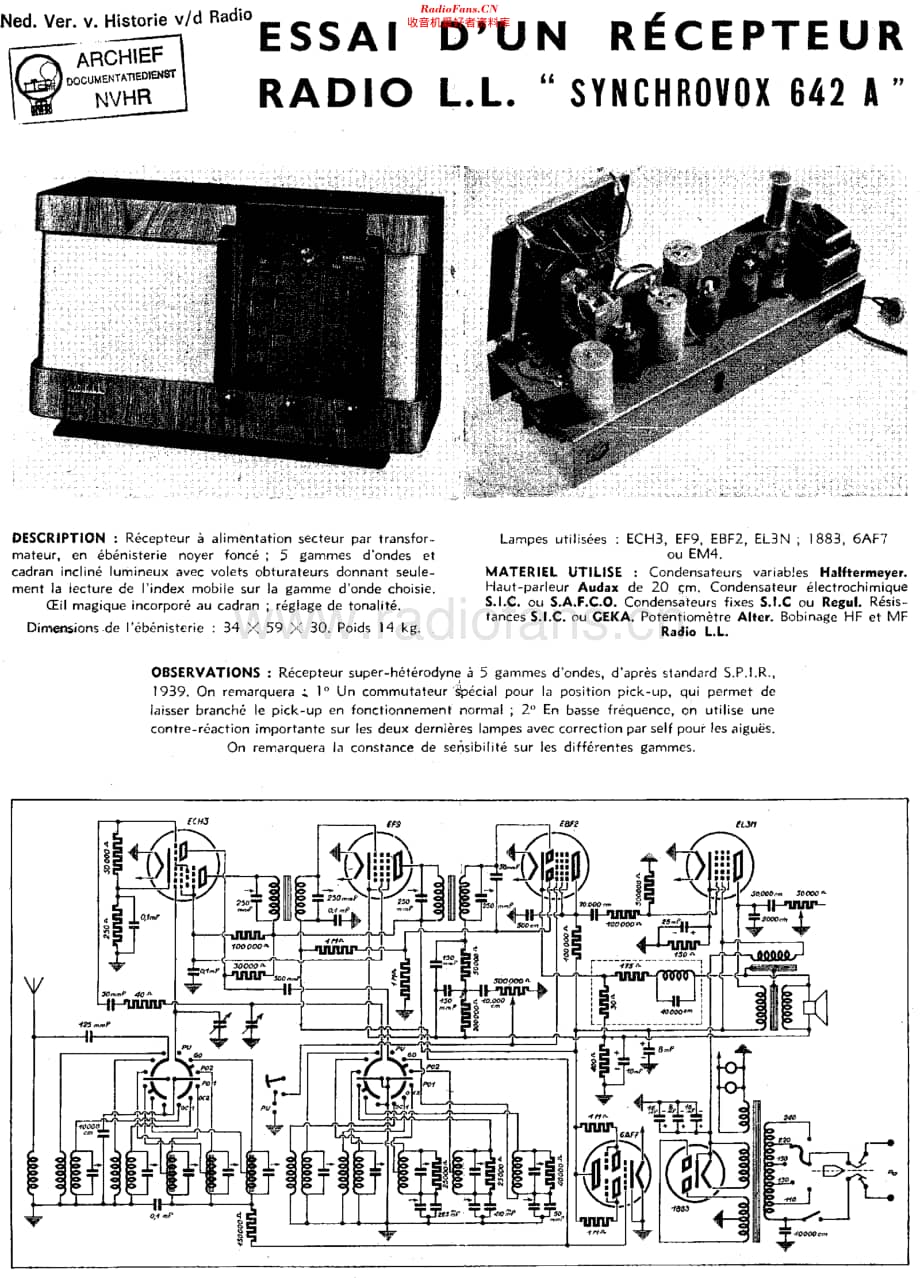 RadioLL_642A维修电路原理图.pdf_第1页