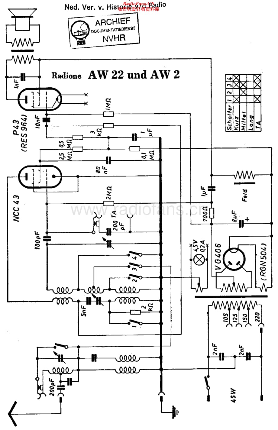 Radione_AW2维修电路原理图.pdf_第1页