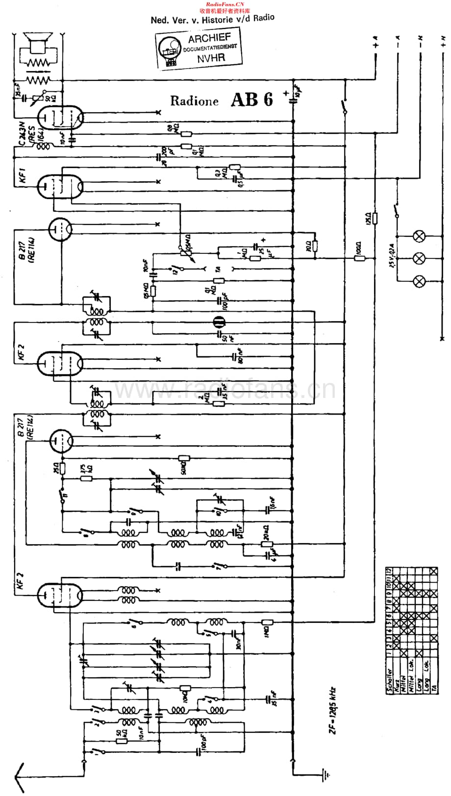 Radione_AB6维修电路原理图.pdf_第1页