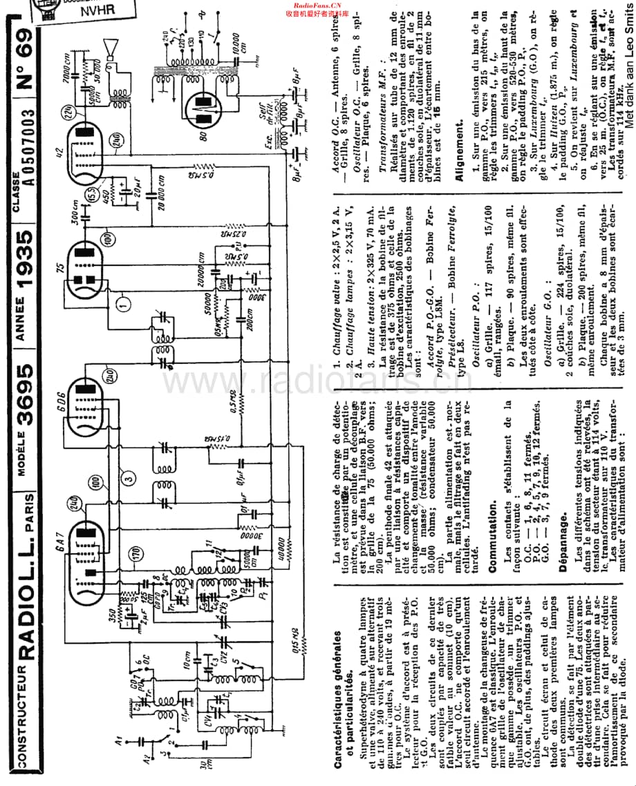 RadioLL_3695维修电路原理图.pdf_第1页