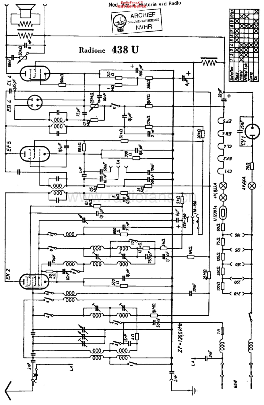 Radione_438U维修电路原理图.pdf_第1页