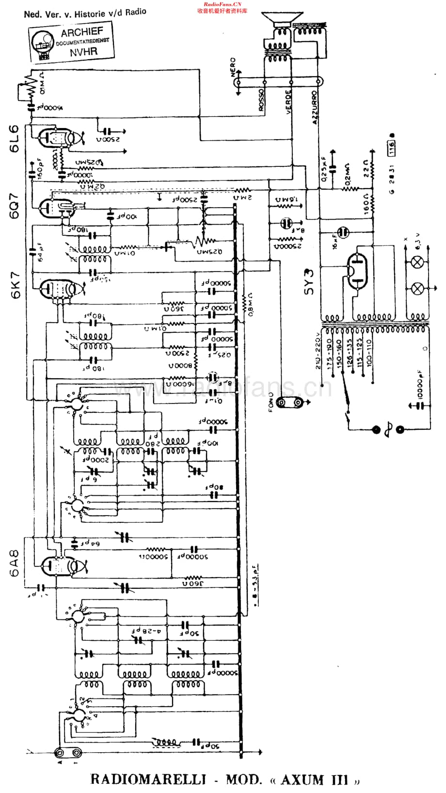 Radiomarelli_63M3维修电路原理图.pdf_第1页