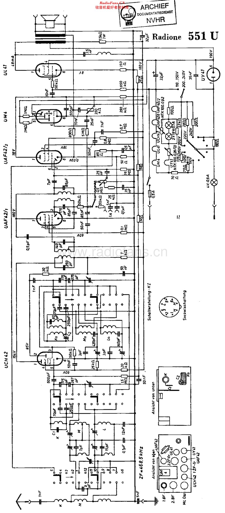 Radione_551U维修电路原理图.pdf_第1页
