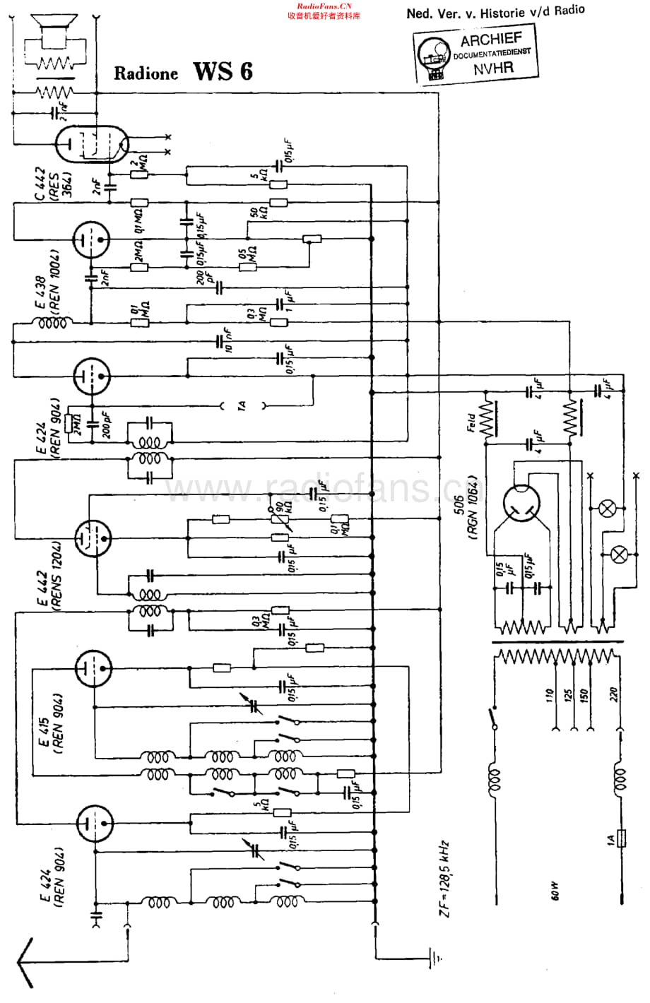 Radione_WS6维修电路原理图.pdf_第1页